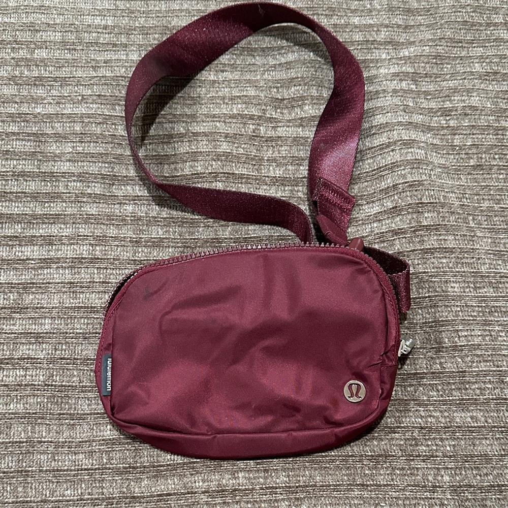 lululemon athletica Burgundy Crossbody Bag
